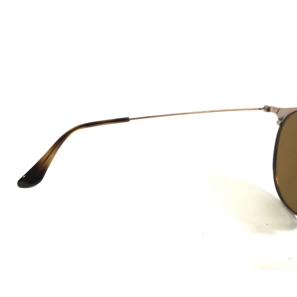 Ray-Ban Sunglasses RB3546 9074 Copper Havana Aviator Frames w/ Dark Brown Lenses - Picture 8 of 14